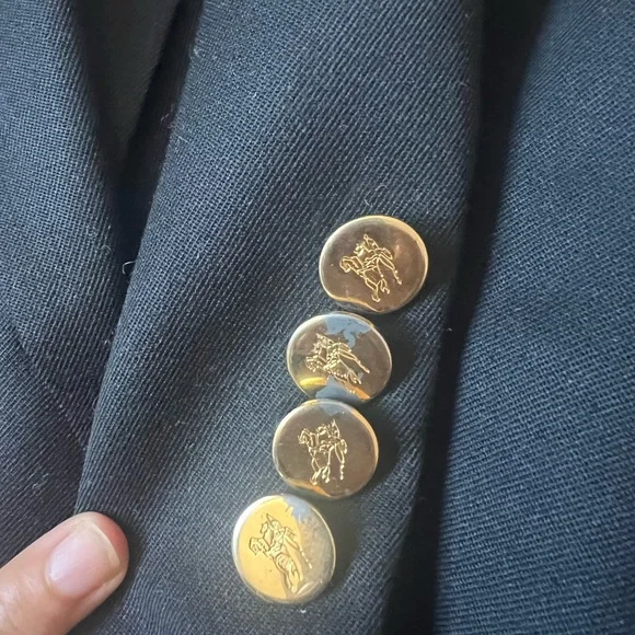 Vintage Burberry blazer USA women 6 - Picture 7 of 14